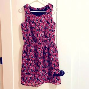 Van heusen red floral dress